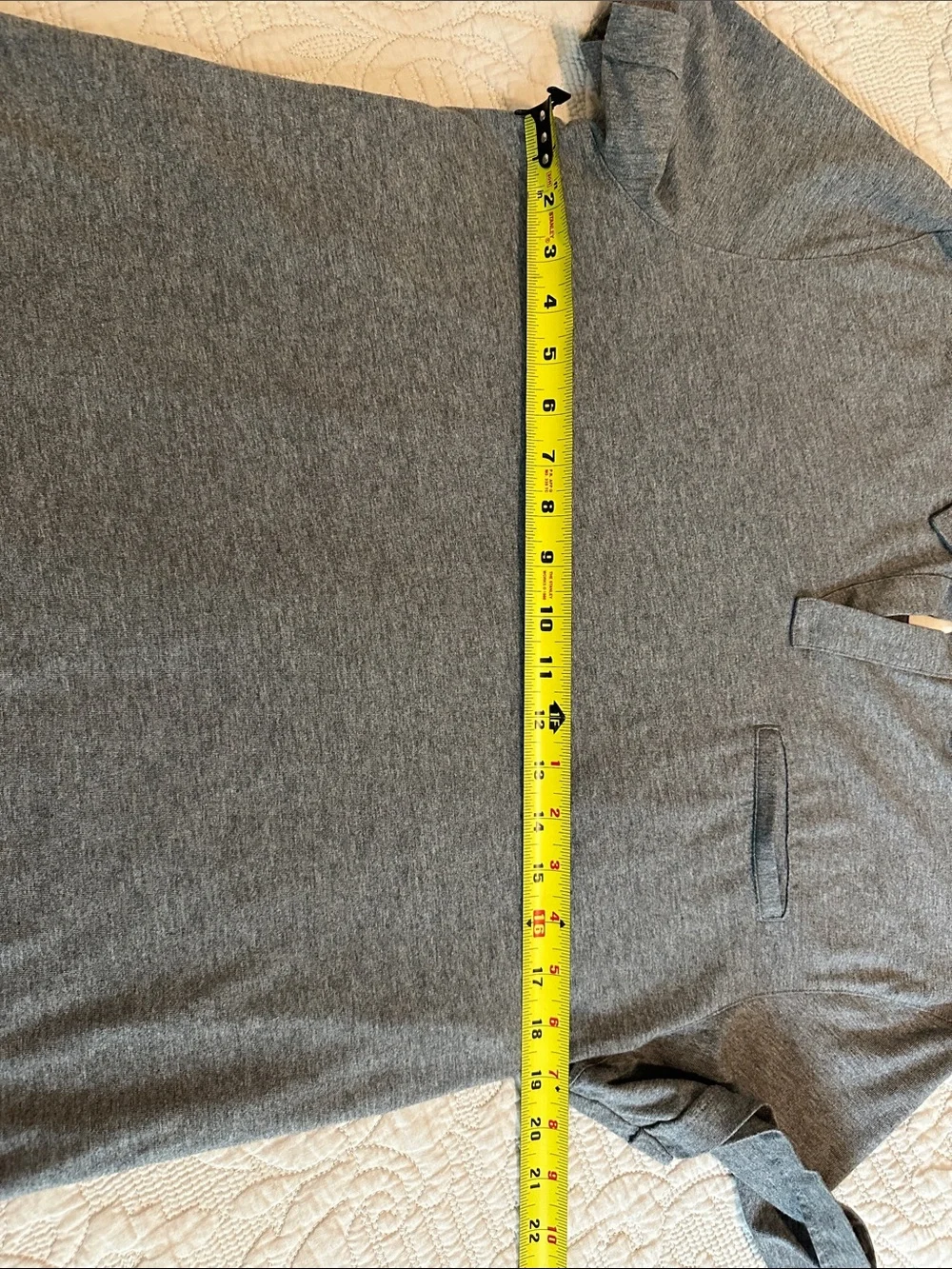 Banana Republic Men's Gray Polo with Chest Pocket Fitted M